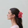 Lele Sadoughi HAIR BLUSH PEONY FLOWER CLAW CLIP