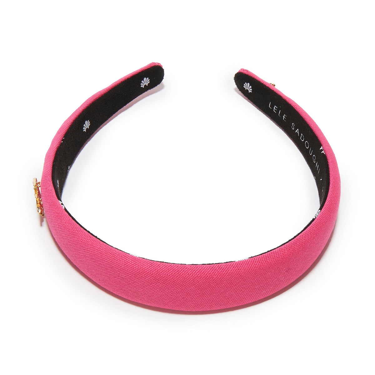 LELE SADOUGHI HAIR BRIGHT PINK ZETA TAU ALPHA CHARLOTTE HEADBAND