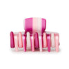 Lele Sadoughi HAIR BUBBLEGUM STRIPES MINI CLAW CLIP