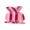 Lele Sadoughi HAIR BUBBLEGUM STRIPES MINI CLAW CLIP