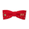 LELE SADOUGHI HAIR CARDINAL RED CHI OMEGA RILEY BOW