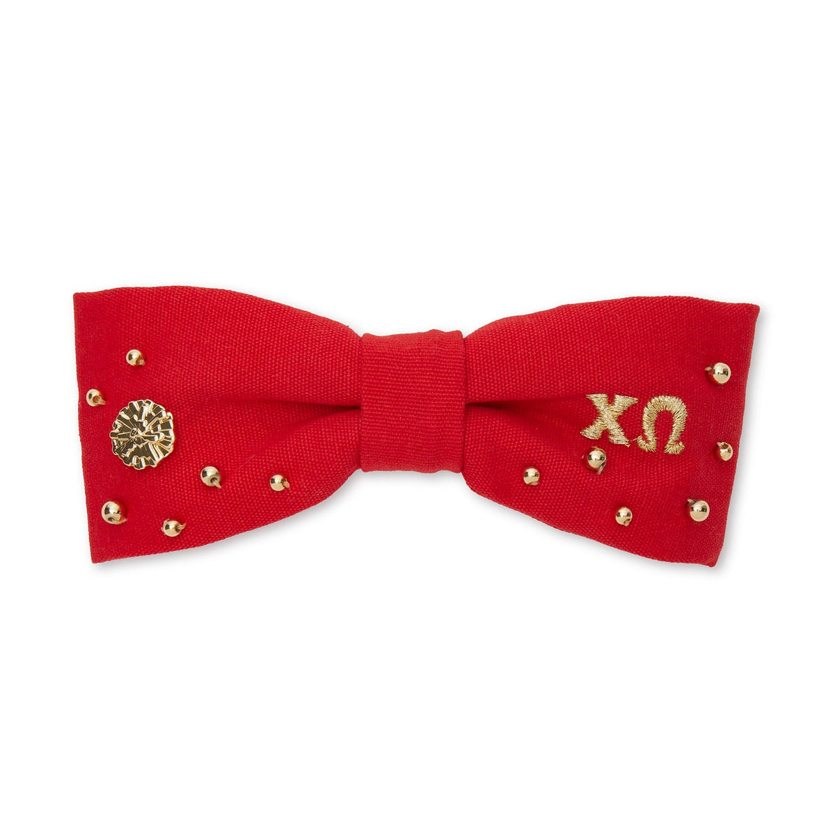 LELE SADOUGHI HAIR CARDINAL RED CHI OMEGA RILEY BOW