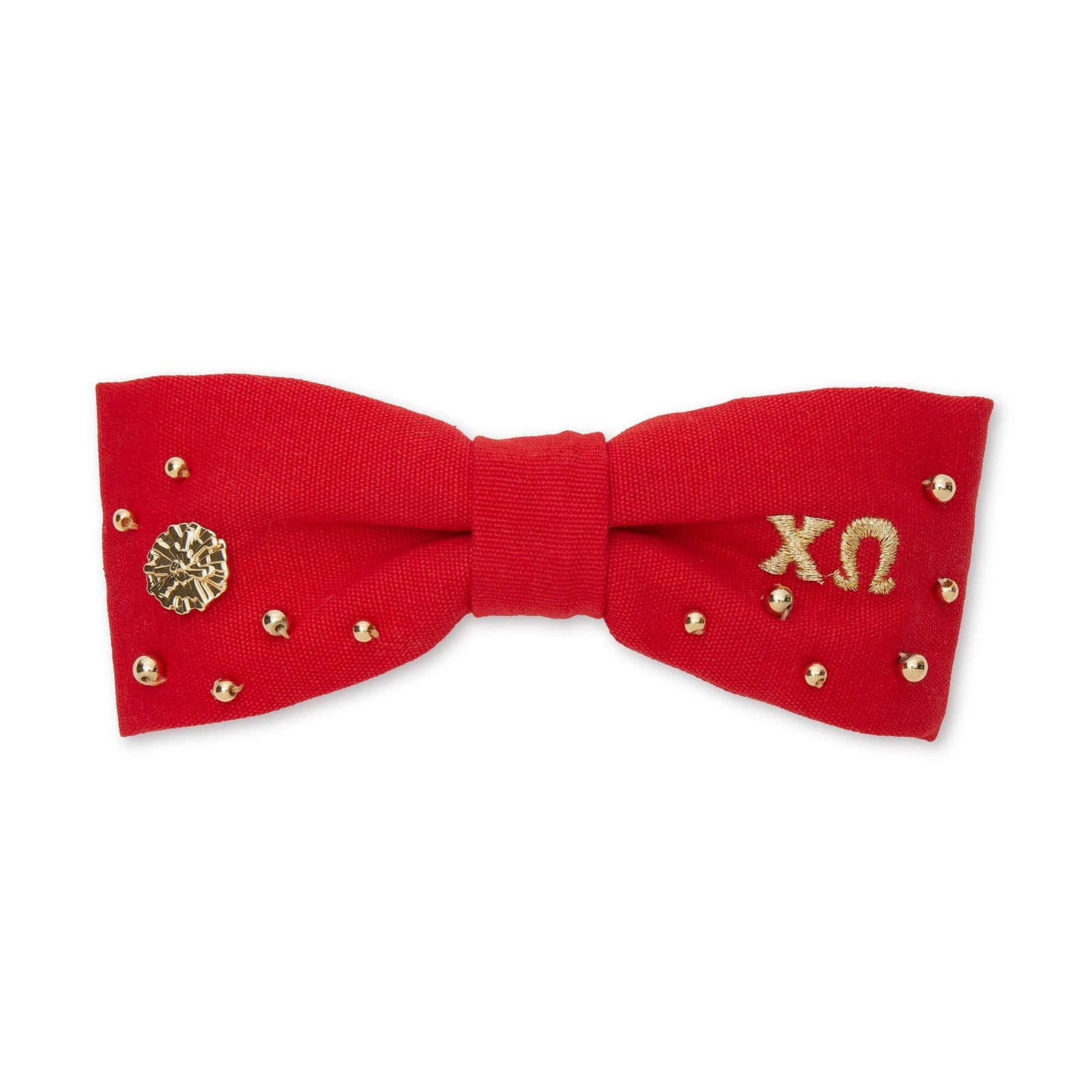 LELE SADOUGHI HAIR CARDINAL RED CHI OMEGA RILEY BOW