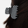 Lele Sadoughi HAIR CHECKERED MINI CLAW CLIP