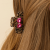 Lele Sadoughi HAIR CHEETAH MINI MOI TOI CLAW CLIP