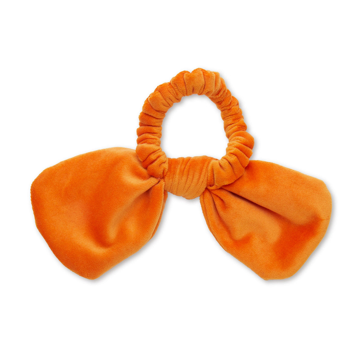 Lele Sadoughi HAIR CINCINNATI BENGALS LELE X NFL ORANGE BOW SCRUNCHIE
