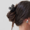 Lele Sadoughi Hair Clips BLACK TORTOISE LILY CLAW CLIP