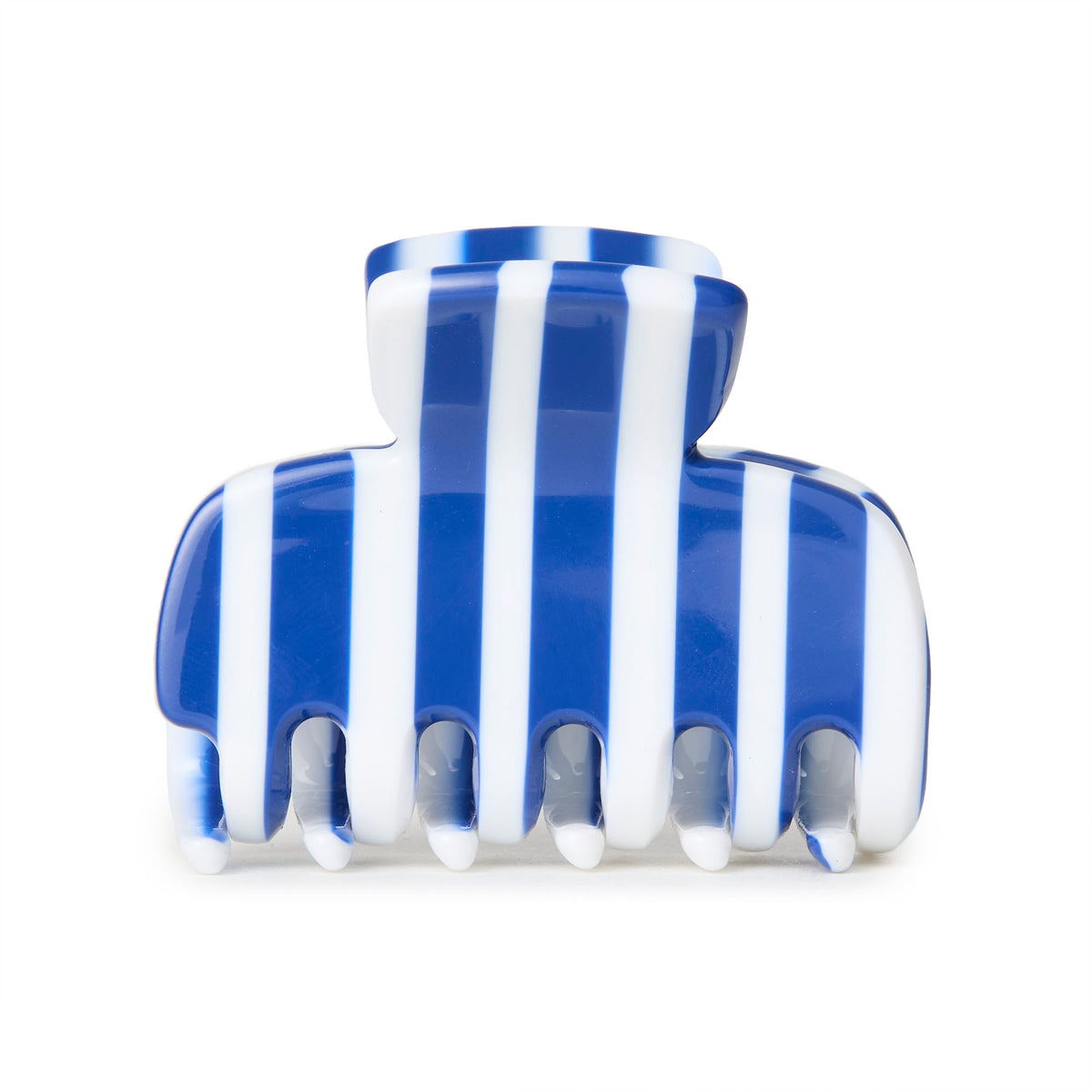 Lele Sadoughi Hair Clips BLUE CABANA MINI CLAW CLIP