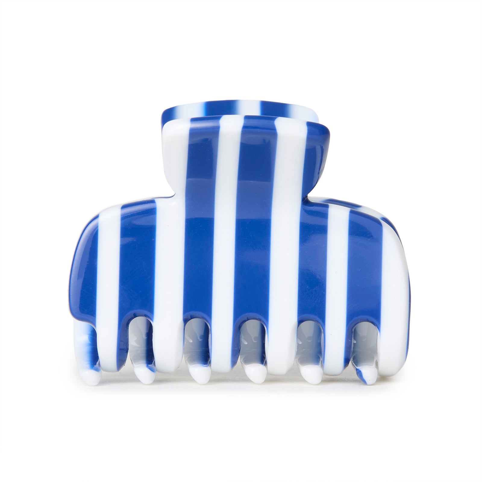 Lele Sadoughi Hair Clips BLUE CABANA MINI CLAW CLIP
