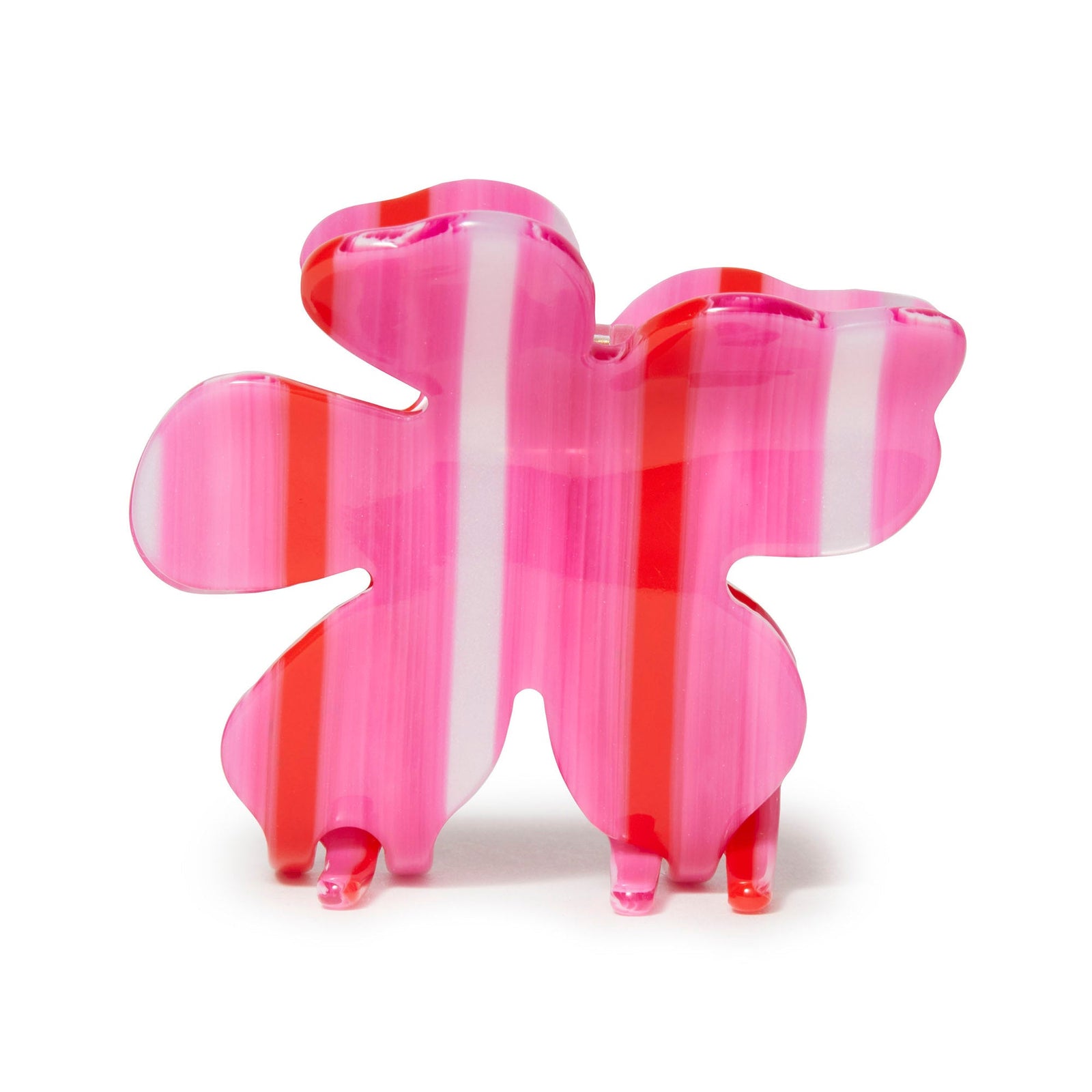 Lele Sadoughi Hair Clips FLAMINGO MELANGE LILY CLAW CLIP