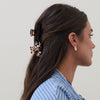 Lele Sadoughi Hair Clips IVORY TORTOISE MINI CLAW CLIP DUO