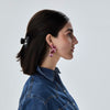 Lele Sadoughi Hair Clips JET MINI MOI TOI CLAW CLIP