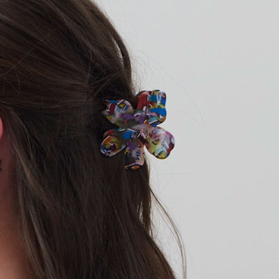 Lele Sadoughi Hair Clips ULTA STYLES FOR LELE RAINBOW TORTOISE LILY CLAW CLIP