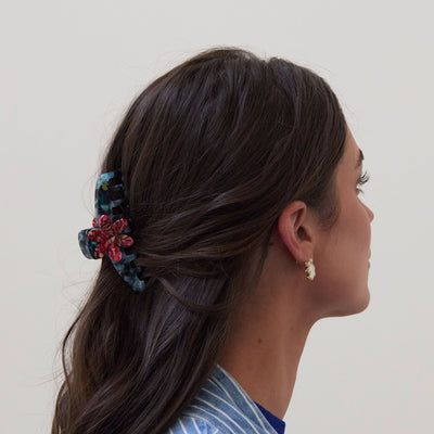 Lele Sadoughi Hair Clips ULTA STYLES FOR LELE ROSE TORTOISE DAISY CLAW CLIP