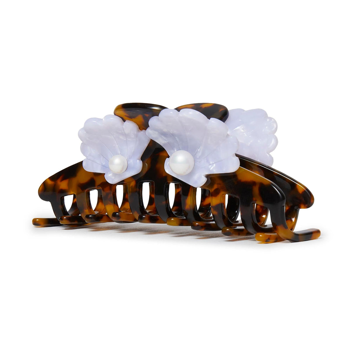 LELE SADOUGHI Hair Clips TORTOISE PEARL SHELL CLAW CLIP