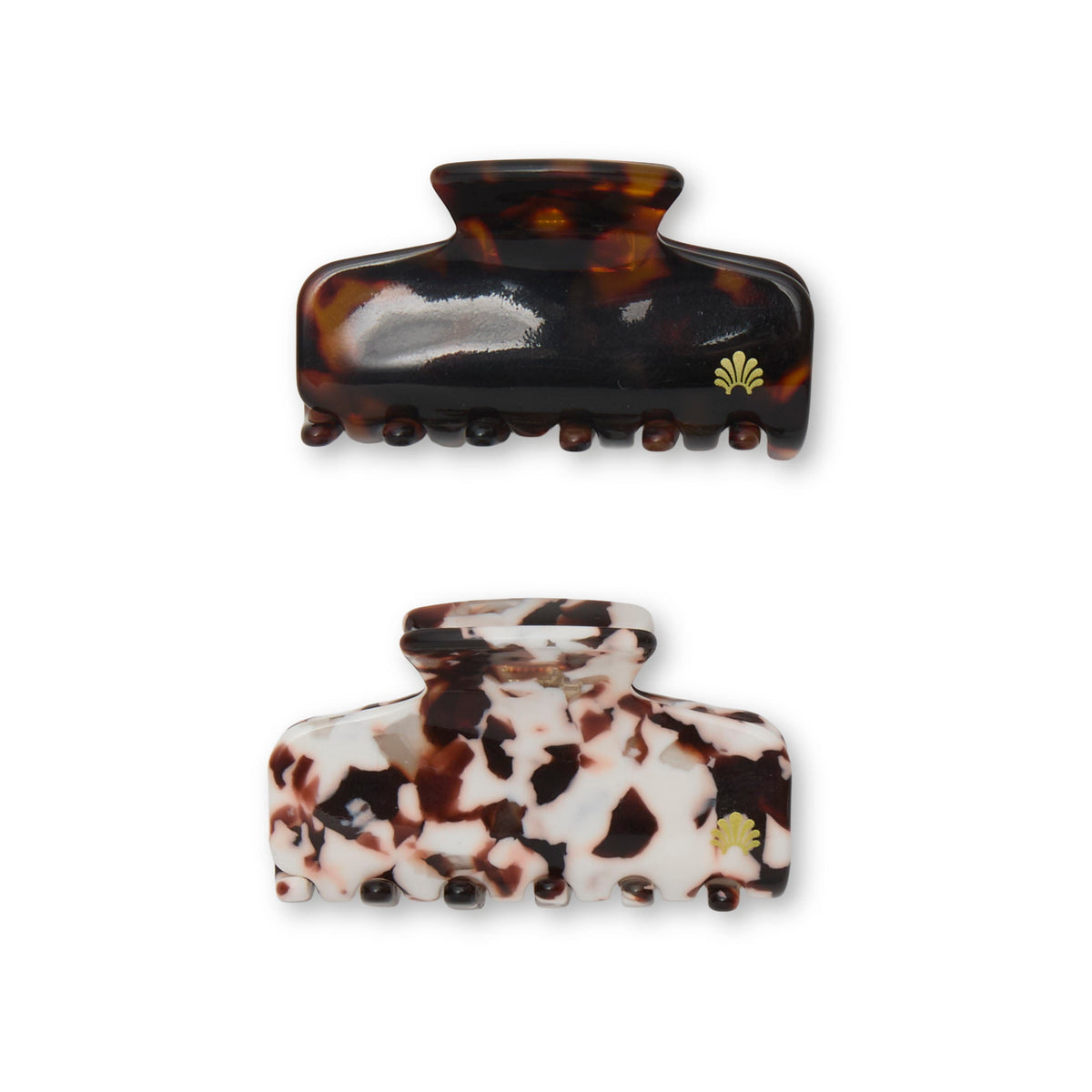 Lele Sadoughi Hair Clips ULTA STYLES FOR LELE IVORY TORTOISE MINI CLAW CLIP DUO