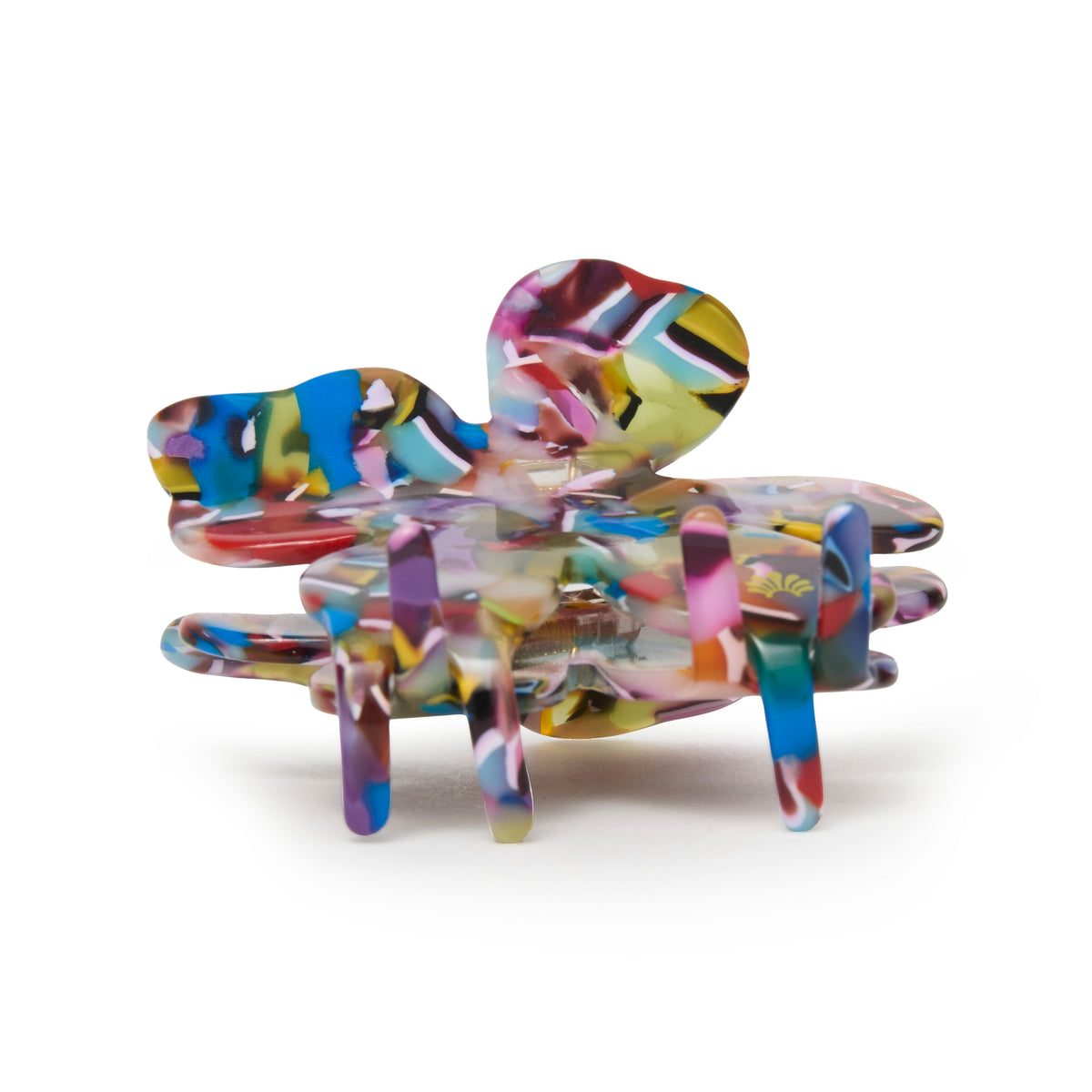 Lele Sadoughi Hair Clips ULTA STYLES FOR LELE RAINBOW TORTOISE LILY CLAW CLIP
