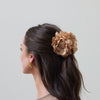 Lele Sadoughi HAIR FAWN PEONY FLOWER CLAW CLIP