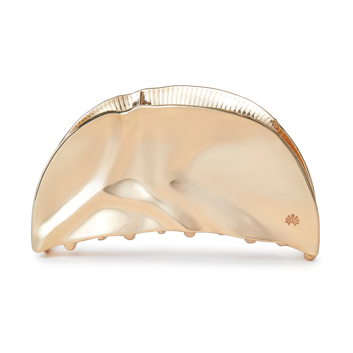 LELE SADOUGHI HAIR GOLD METAL BAROQUE CLAW CLIP