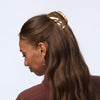 LELE SADOUGHI HAIR GOLD METAL BAROQUE CLAW CLIP