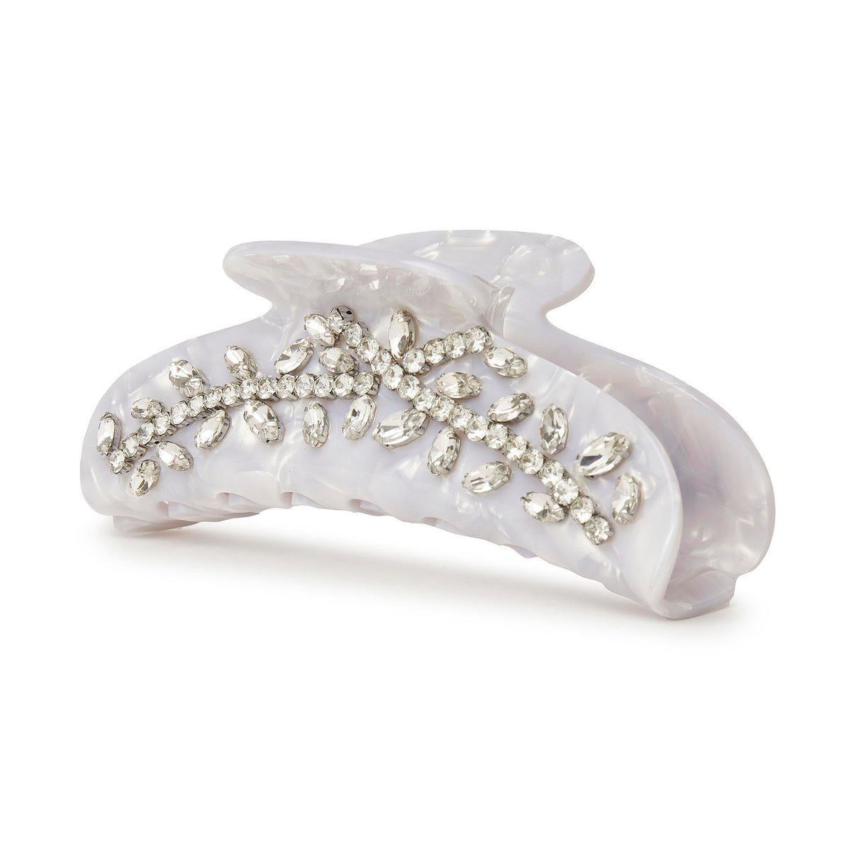 Lele Sadoughi HAIR HOLIDAY LIGHTS CRYSTAL JUMBO CLIP