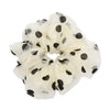 Lele Sadoughi HAIR IVORY OVERSIZED POLKA DOT SCRUNCHIE