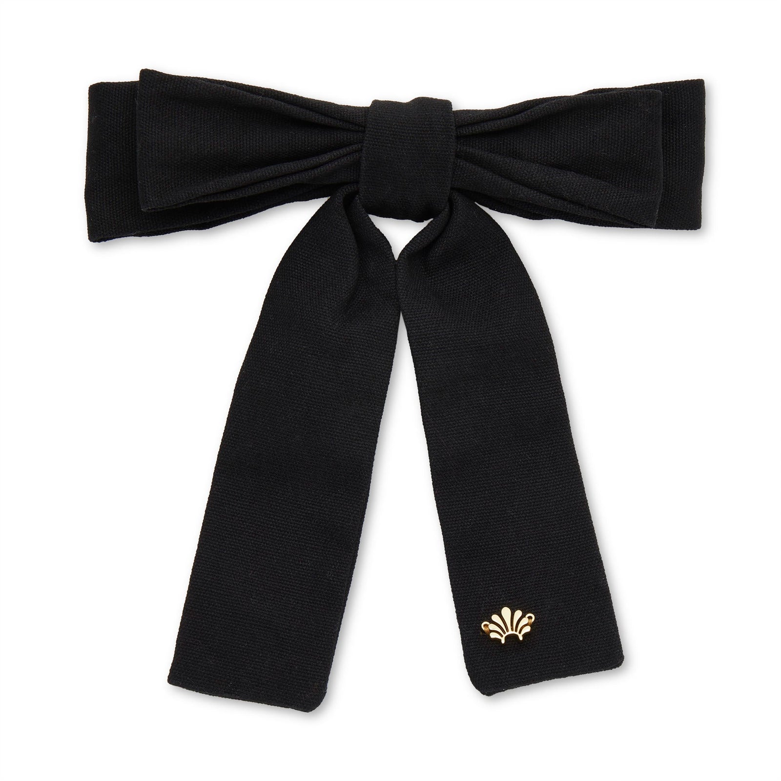Lele Sadoughi HAIR JET ANTOINETTE  BOW BARRETTE