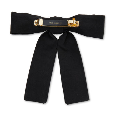 Lele Sadoughi HAIR JET ANTOINETTE  BOW BARRETTE