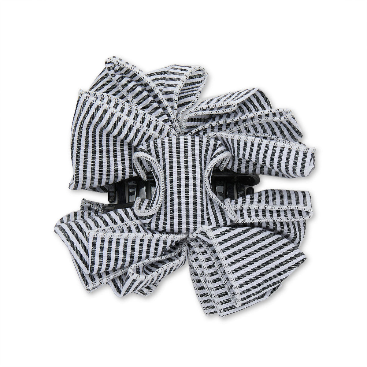 Lele Sadoughi HAIR JET RITA SEERSUCKER CLAW CLIP