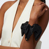 LELE SADOUGHI HAIR JET SQUARE SILK SCRUNCHIE