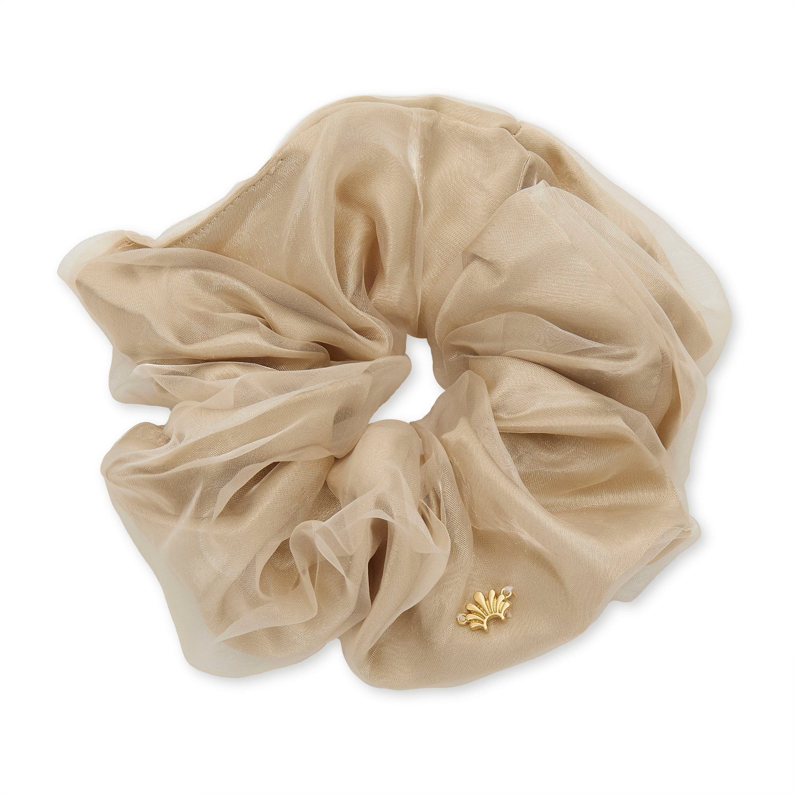 Lele Sadoughi HAIR LATTE CINDY OVERSIZED SCRUNCHIE