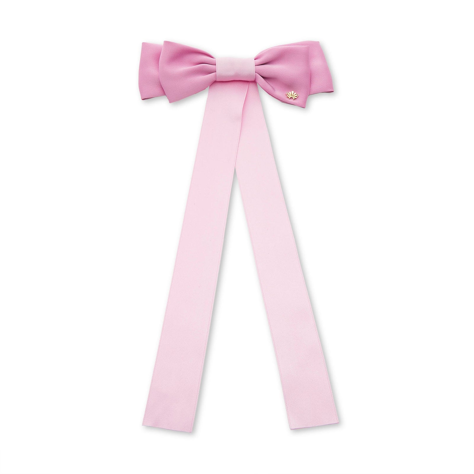 Lele Sadoughi HAIR LIPSTICK PINK JANE BOW BARRETTE