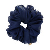 Lele Sadoughi HAIR NAVY CINDY OVERSIZED SCRUNCHIE