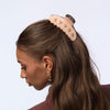 Lele Sadoughi HAIR OATMEAL HICKORY DUO KNOTTED LARGE CLAW CLIP