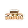 Lele Sadoughi HAIR ONE SIZE GOLD METAL MINI CLAW CLIP