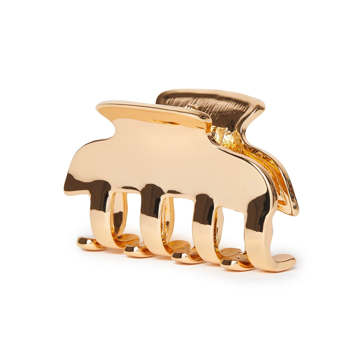 Lele Sadoughi HAIR ONE SIZE GOLD METAL MINI CLAW CLIP