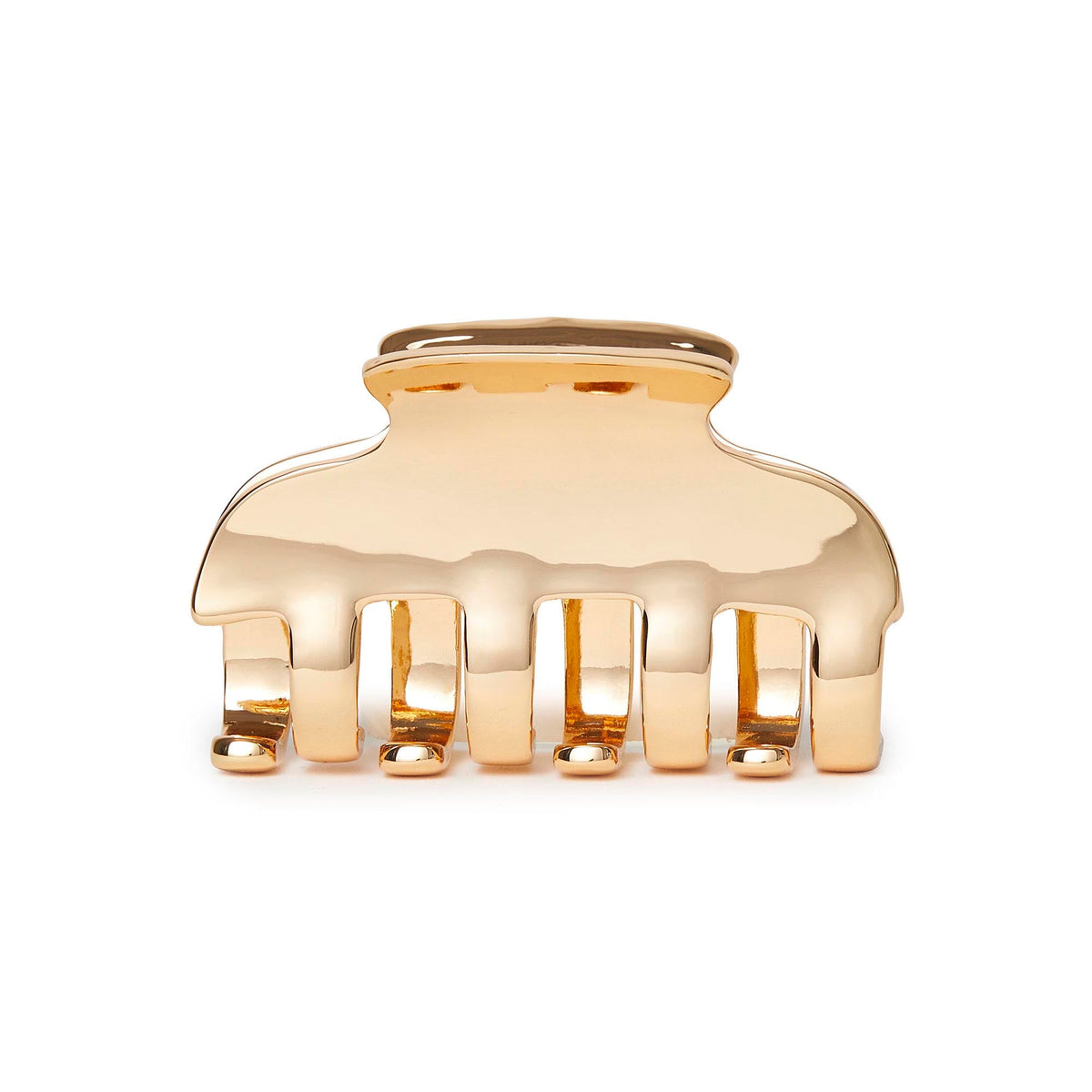 Lele Sadoughi HAIR ONE SIZE GOLD METAL MINI CLAW CLIP