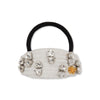 Lele Sadoughi HAIR ONE SIZE IVORY GENIE CRYSTAL HAIR TIE