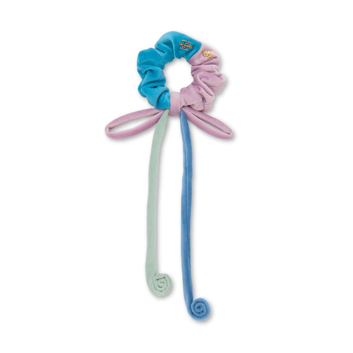 Lele Sadoughi HAIR ONE SIZE LANDSCAPE COLUMNS THE MET X LELE KLEE COLORBLOCKED COLUMNS SCRUNCHIE