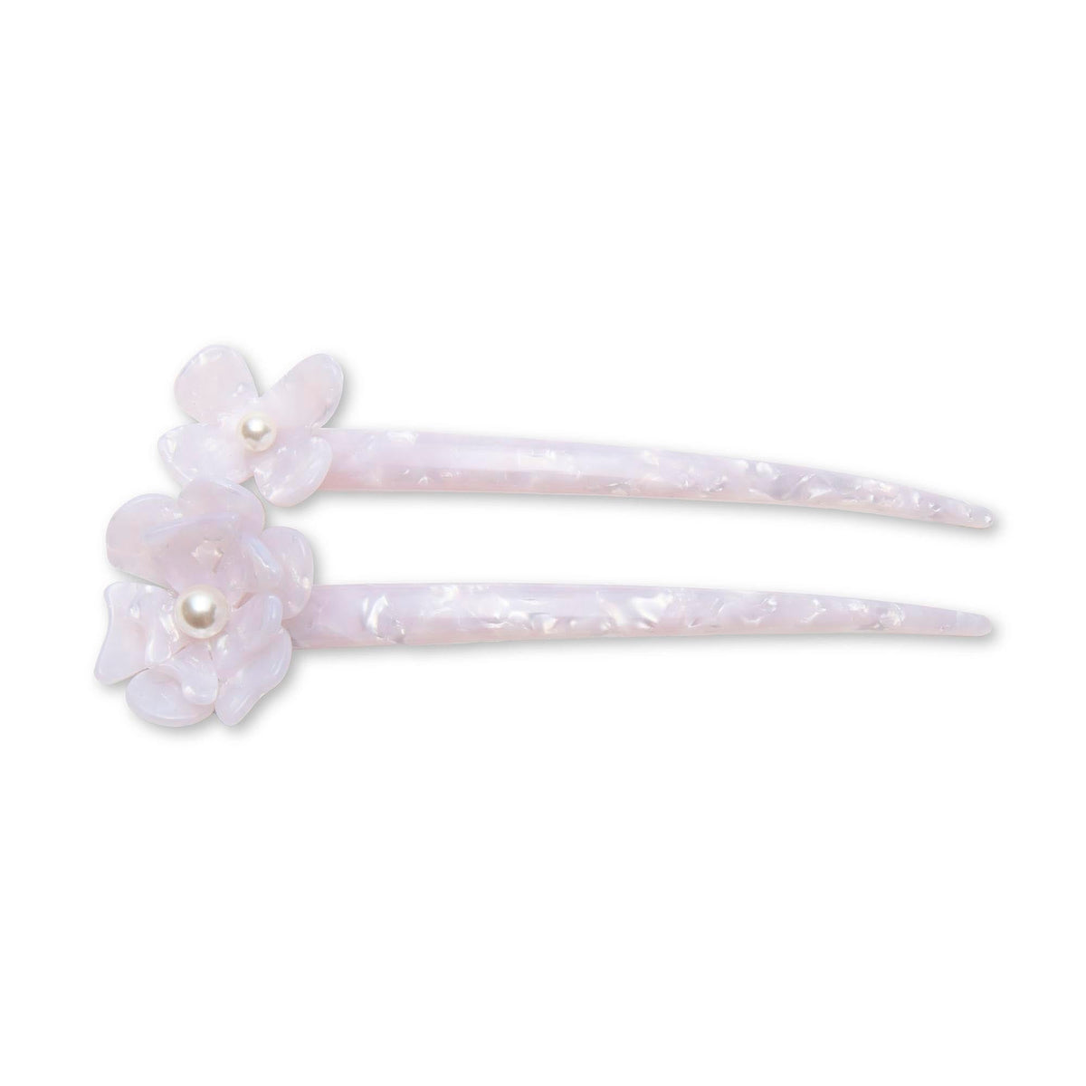 Lele Sadoughi HAIR ONE SIZE MOTHER OF PEARL PETUNIA HAIR PIN