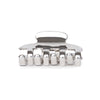 Lele Sadoughi HAIR ONE SIZE SILVER METAL MINI CLAW CLIP