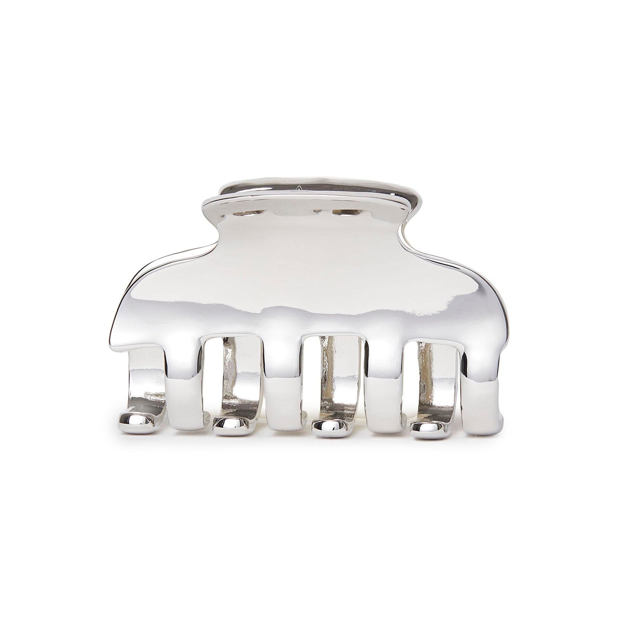 Lele Sadoughi HAIR ONE SIZE SILVER METAL MINI CLAW CLIP