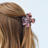 Lele Sadoughi HAIR ONE SIZE SPOTTED BLUSH LILY CLAW CLIP