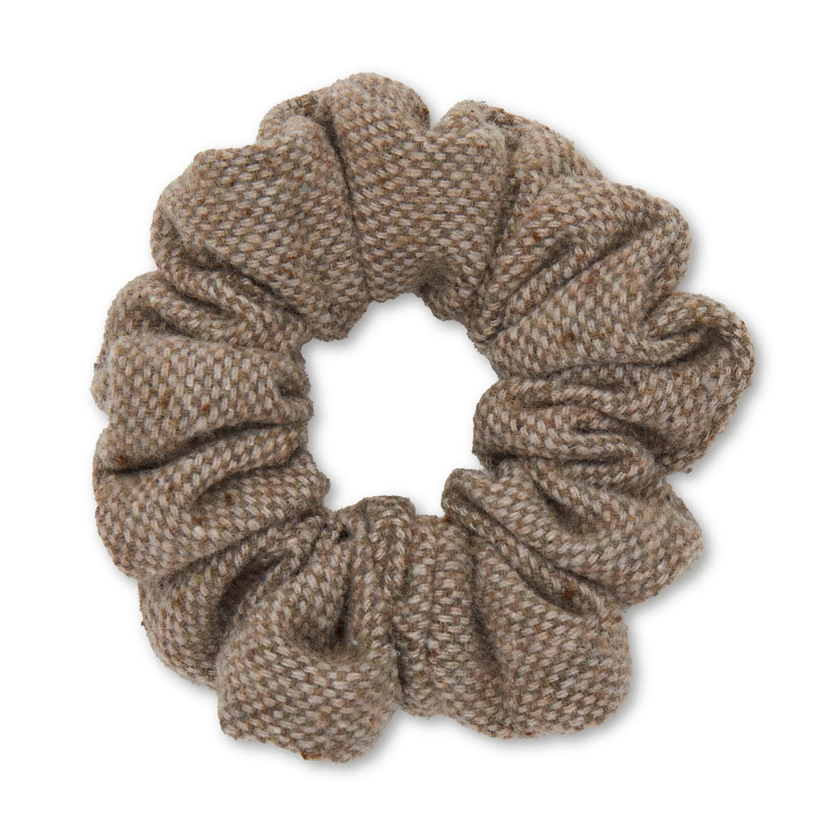 Lele Sadoughi HAIR ONE SIZE STONE TWEED SCRUNCHIE