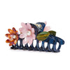 Lele Sadoughi HAIR ONE SIZE SUNSET FIELDS PETUNIA CLAW CLIP