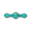 Lele Sadoughi HAIR ONE SIZE TURQUOISE AVENTURA BARRETTE