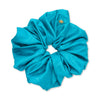 Lele Sadoughi HAIR ONE SIZE TURQUOISE ROMMY MOIRE OVERSIZED SCRUNCHIE