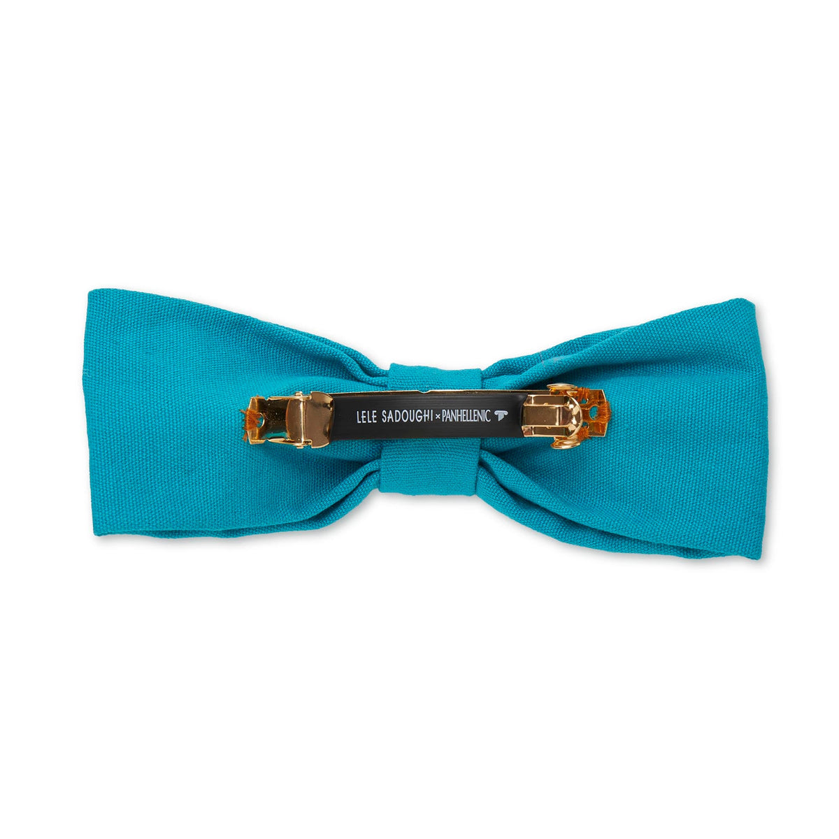 LELE SADOUGHI HAIR ONE SIZE TURQUOISE ZETA TAU ALPHA RILEY BOW