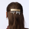 Lele Sadoughi HAIR PEARL DANGLING PEARL BARRETTE
