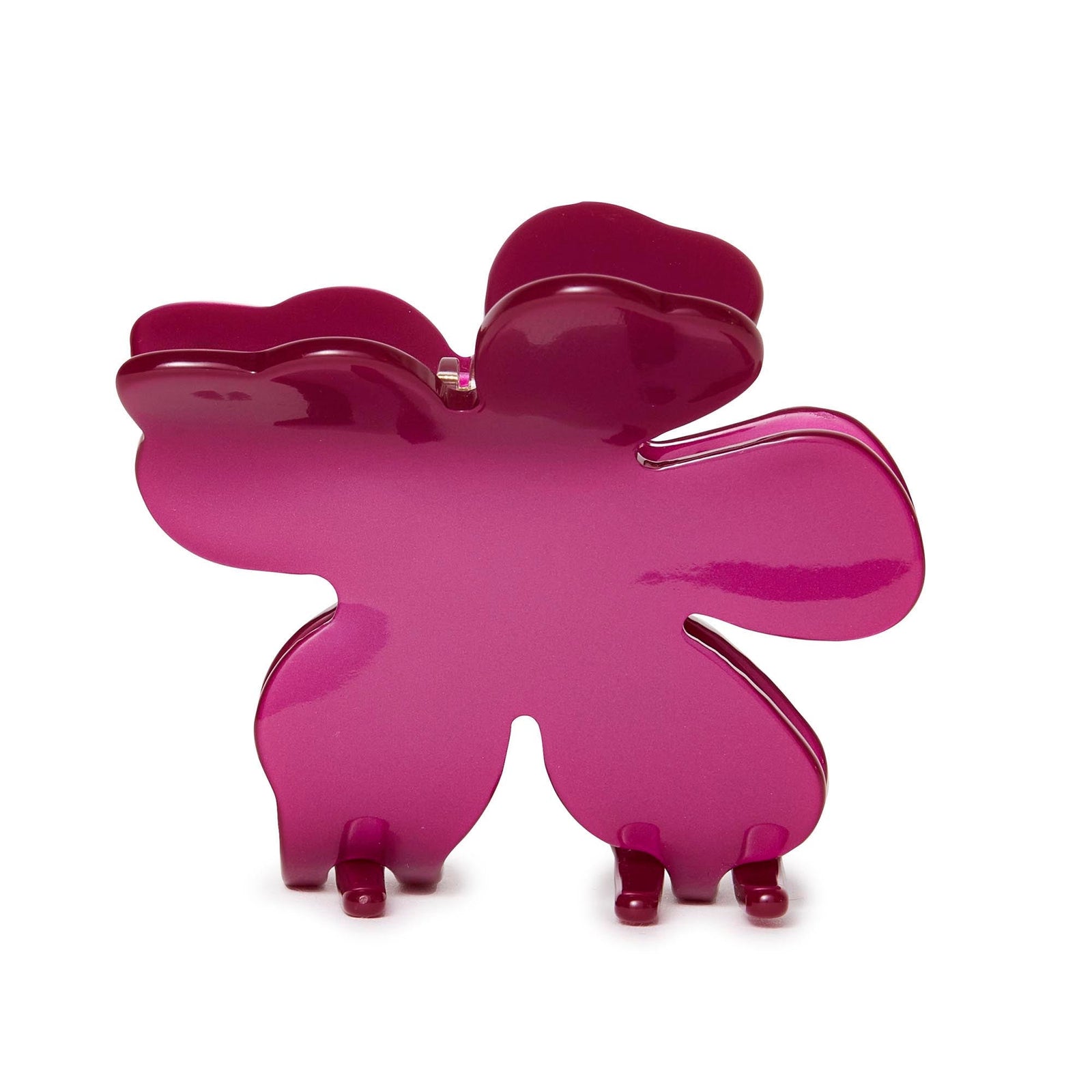 Lele Sadoughi HAIR RASPBERRY LILY CLAW CLIP